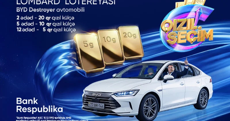 Кто станет обладателем автомобиля BYD Destroyer и золотых слитков?