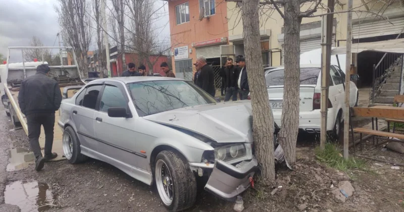 Xaçmaz Quba yolunda üç avtomobil toqquşub