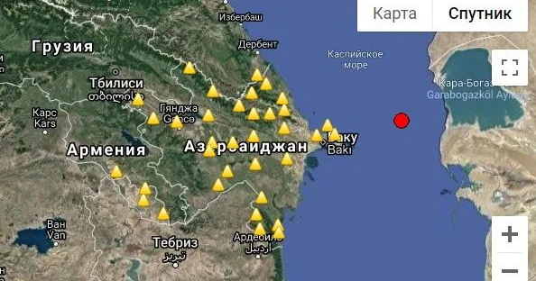 Sahildə güclü zəlzələ: Ərazidə parçalanma başladı