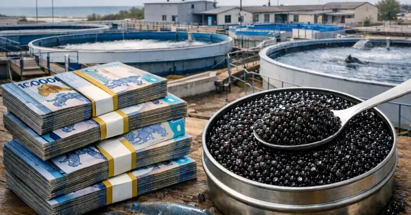 Завод в Казахстане пытался закупить икру осетровых на 150 миллионов