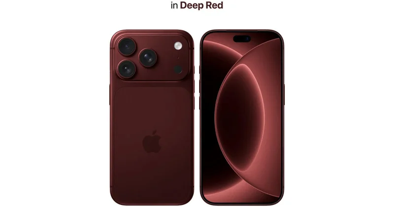 Apple выпустит iPhone в красном цвете