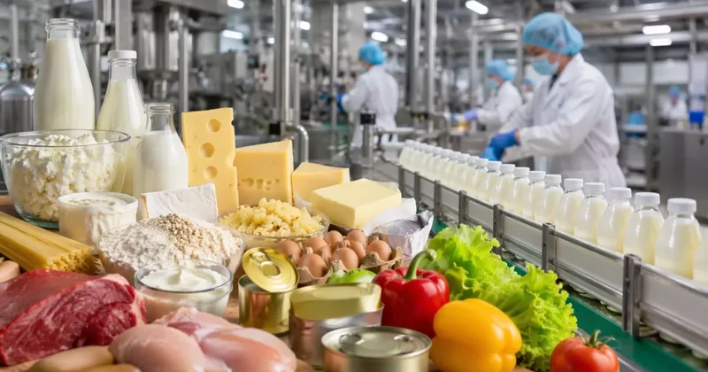 В Казахстане зафиксировали значительный рост производства продуктов питания