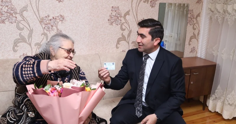 Şəhid anası YAP a üzv oldu FOTOLAR