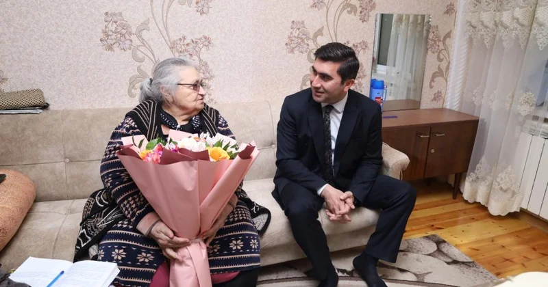 Şəhid anası Yeni Azərbaycan Partiyasına üzv oldu