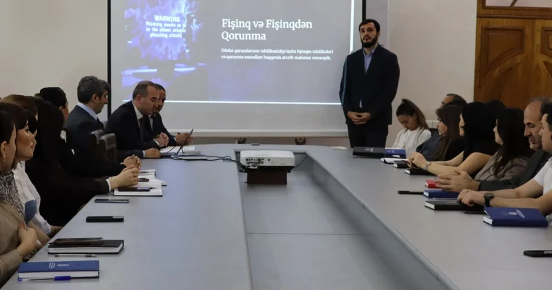 Dövlət Komitəsində fişinq hücumlarına qarşı maarifləndirici seminar keçirilib