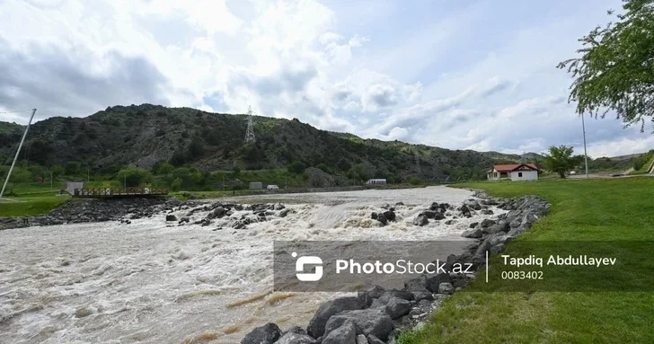 Уровень воды в реках Азербайджана продолжает расти