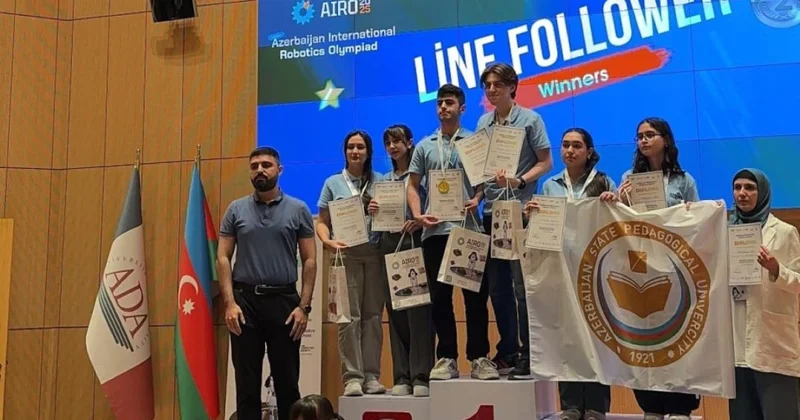 BMU tələbələri “AIRO 2025”də I yeri qazanıblar
