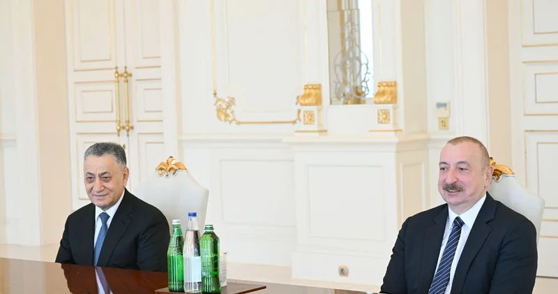 İlham Əliyev Türkiyə Milli Təhlükəsizlik Şurasının Baş katibi ilə görüşüb Ramil Usubov da qəbulda + FOTOLAR