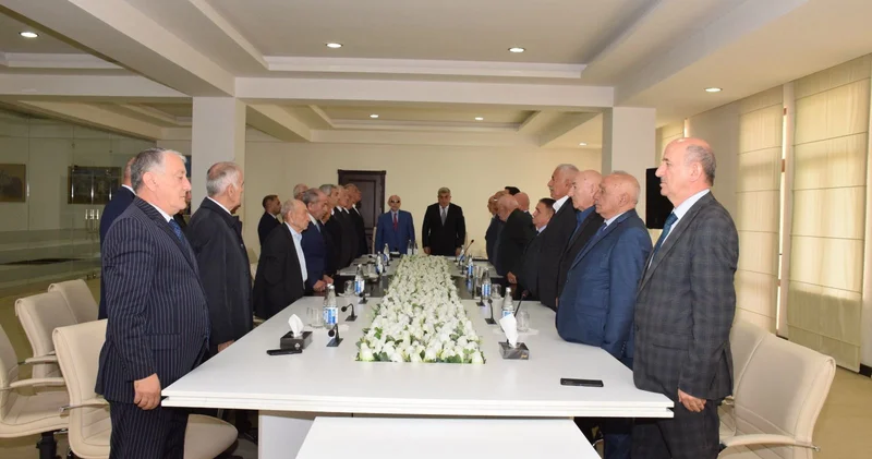 Şabran ağsaqqallarının hesabat konfransı FOTO