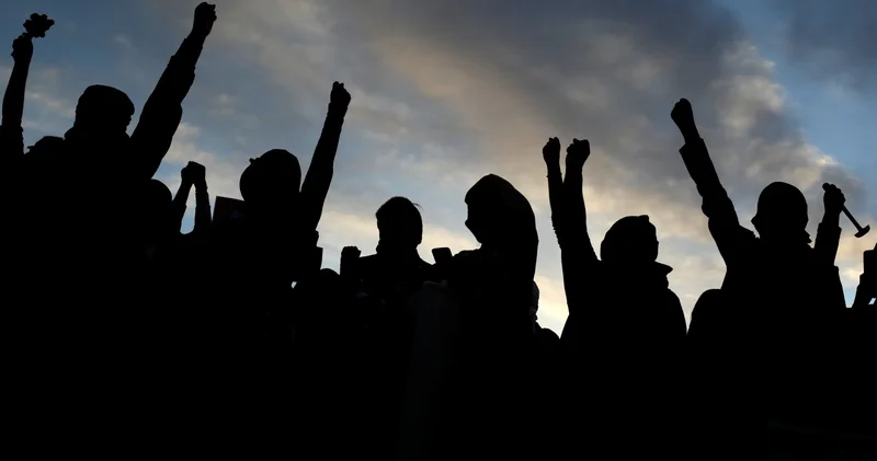 Gürcüstanın Ermənistandakı səfirliyi qarşısında etiraz aksiyası keçirilir