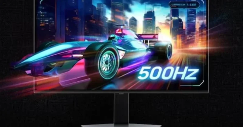 Dünyanın ilk 500Hz OLED oyun monitorunu təqdim etdi
