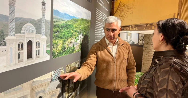 Anar Ələkbərov: Azərbaycan Prezidenti İlham Əliyevin tapşırığı ilə Zəngilan məscidi Venesiya Arxitektura Biennalesində təqdim olunub FOTO