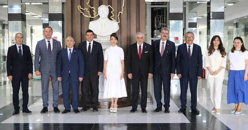 Azərbaycan Universitetində Türkiyə və Şimali Kipr Türk Cümhuriyyətinin nümayəndə heyəti ilə görüş olub