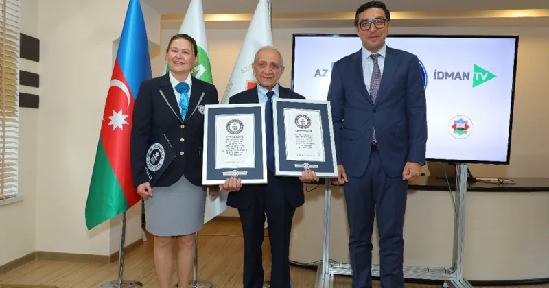 Faiq Həsənovun “Şahmat klubu” verilişi ən uzunömürlü idman proqramı kimi Ginnesin Rekordlar Kitabına düşüb
