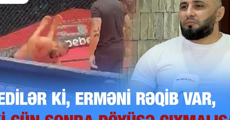 Erməni rəqibini nakaut edən Laçın Qartalı ndan ŞOK AÇIQLAMA İLK DƏFƏ DANIŞDI