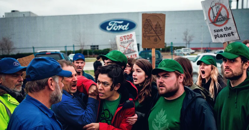 В Германии рабочие двух заводов Ford устроют забастовку из за сокращений