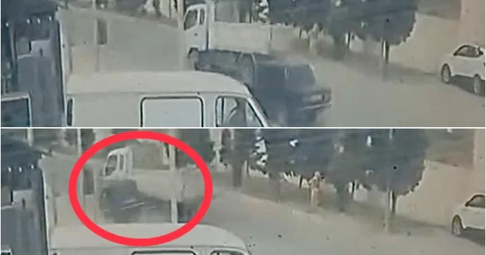 Türkanda ağır qəza: “VAZ” yük maşınına çırpıldı, sürücünün ayaqları sındı ANBAAN VİDEO