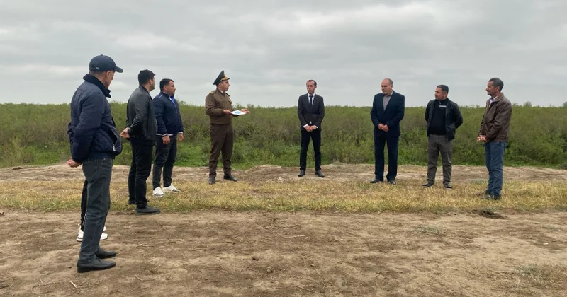 “Yaz yay fəsillərində sel təhlükəsi” mövzusunda tədbirlər keçirilib