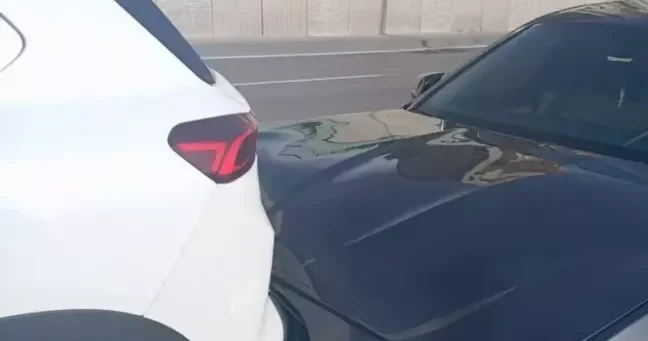 TOGG ilə BMW toqquşdu Nəticə sosial mediada maraqla qarşılandı FOTO