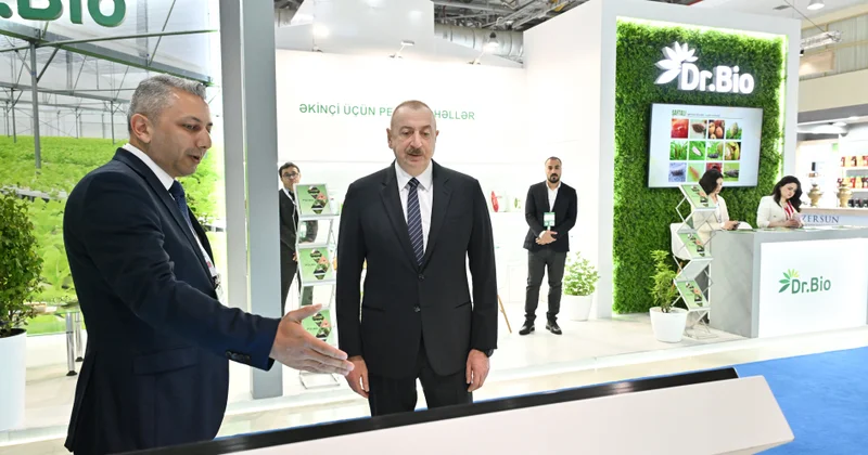 Prezident İlham Əliyev “InterFood Azerbaijan” və “Caspian Agro” sərgiləri ilə tanış olub YENİLƏNİB