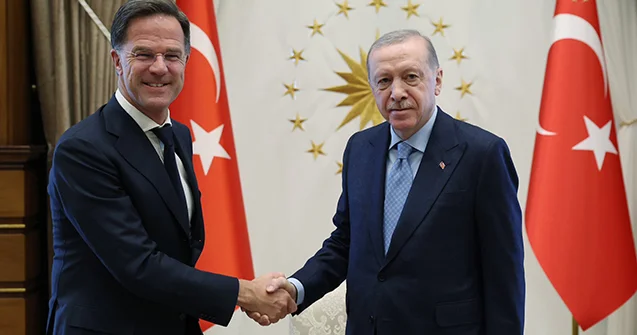 Ərdoğan Rutteni qəbul etdi