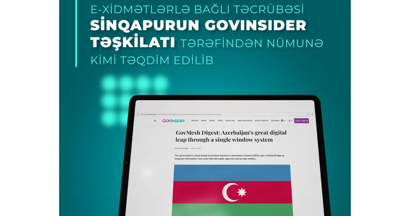 Azərbaycanın sosial sahədə e xidmətlərlə bağlı təcrübəsi Sinqapurda nümunə kimi təqdim edilib