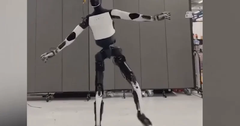 Rəqs edən robot... VİDEO
