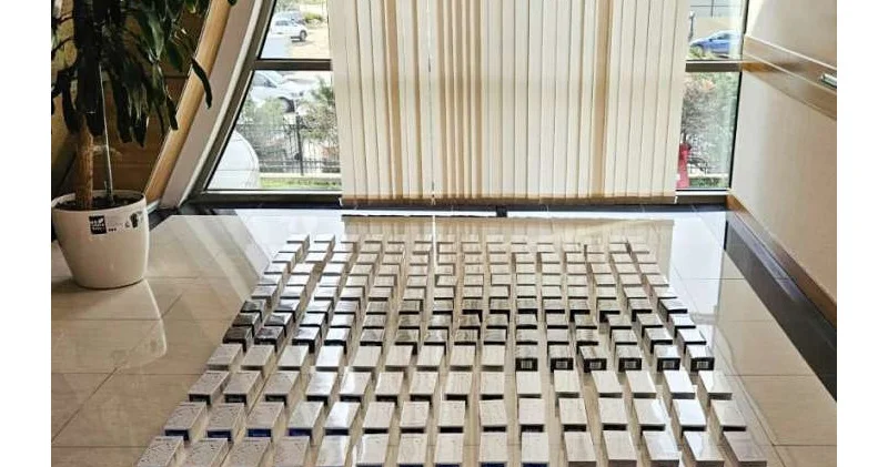 Bakıda 96 mindən çox aksiz markasız siqaret aşkar edilib