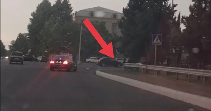 Gözəgörünməz stop nişanı sürücüləri təhlükəyə salır ŞİKAYƏT VAR VİDEO