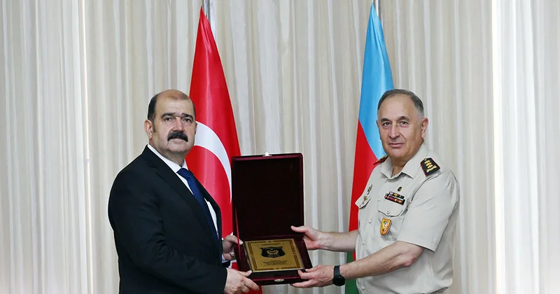 Kərim Vəliyev Talat Canbolatla görüşdü FOTO