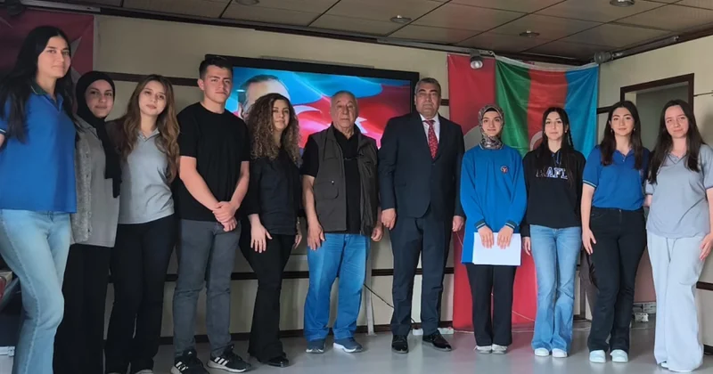 İğdırda Heydər Əliyev adına liseydə Ümummilli Liderin xatirəsi anılıb
