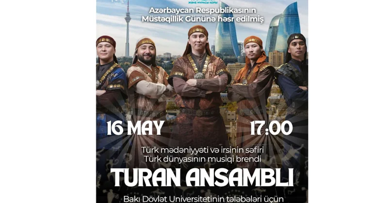 BDU da Qazaxıstanın “Turan” ansamblının mühazirə konserti təşkil olunacaq