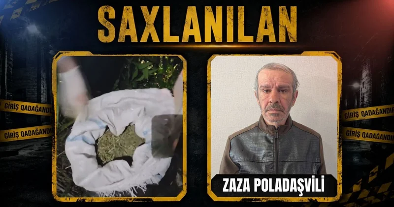 Qaxda 4 kq dan artıq narkotik aşkarlandı
