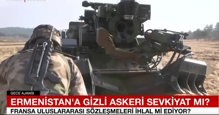 Haber Global опубликовал расследование о поставках военного оборудования Франции в Армению