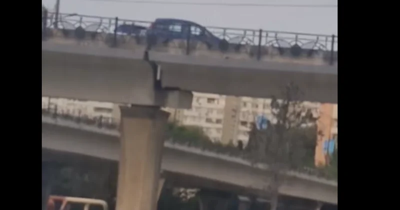 Bakıda körpü təhlükə saçır VİDEO
