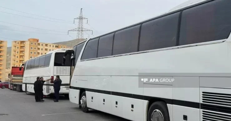 Zəngilan şəhərinə və Cəbrayıl rayonunun Şükürbəyli kəndinə köç karvanları yola salındı FOTO
