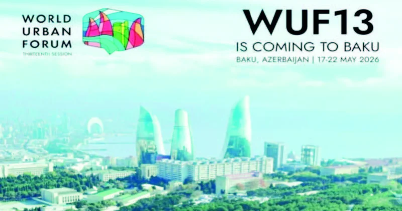 Azərbaycan paytaxtı WUF13 ü yüksək hazırlıqla qarşılayır