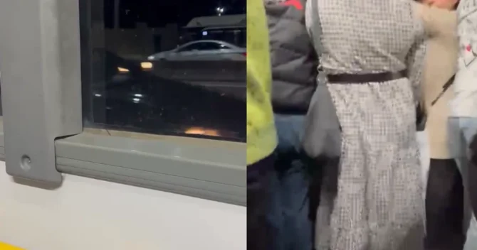 Avtobus dayanacağa 40 dəqiqəyə çatdı, sürücü ilə mübahisə düşdü