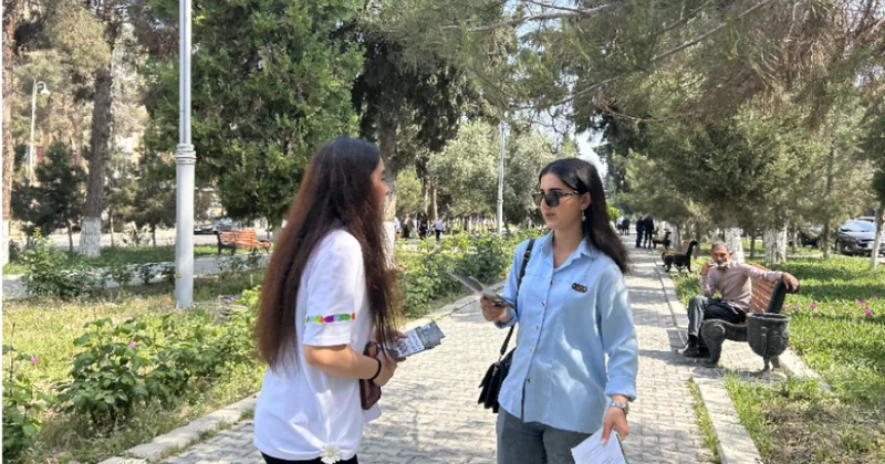Şirvan şəhərində narkomanlığa qarşı növbəti maarifləndirici aksiya