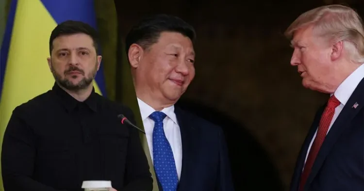 Zelenski Trampın Si Szinpinlə görüşündən gözləntilərini AÇIQLADI