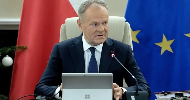 Corc Kluni ilə görüşdə Donald Tusk öz adı ilə bağlı zarafat etdi VİDEO