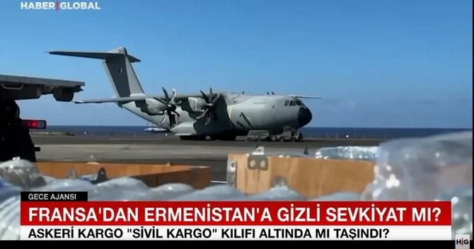 Fransa Ermənistan reysi ilə bağlı hərbi yük iddiası gündəmdə: uçuş hərəkətliliyi şübhə doğurdu