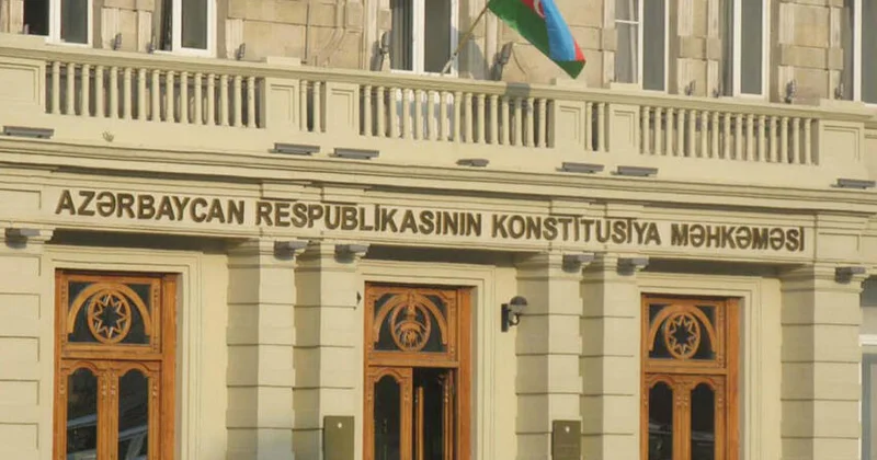 Konstitusiya Məhkəməsi Prokurorluğun sorğusu əsasında qərar qəbul etdi
