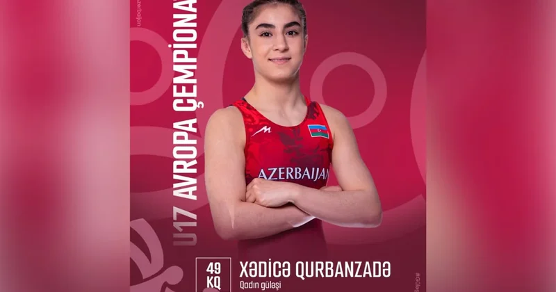 Азербайджанская спортсменка вышла в финал чемпионата Европы U 17 по борьбе