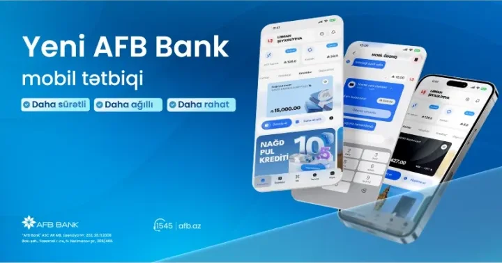 AFB Bank mobil tətbiqini yenilədi