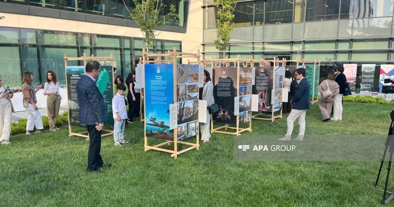 Bakıda WUF13 çərçivəsində “WOODLIFE SWEDEN” sərgisinin açılışı olub FOTO