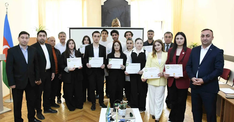 ADAU tələbələri elmi ideyalarını təqdim ediblər