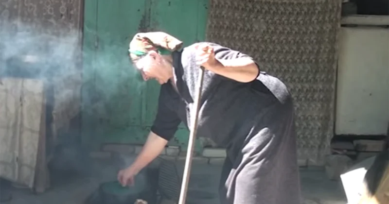 “2 oğlum var, qaz və yol olmadığına görə qoyub gediblər” Video