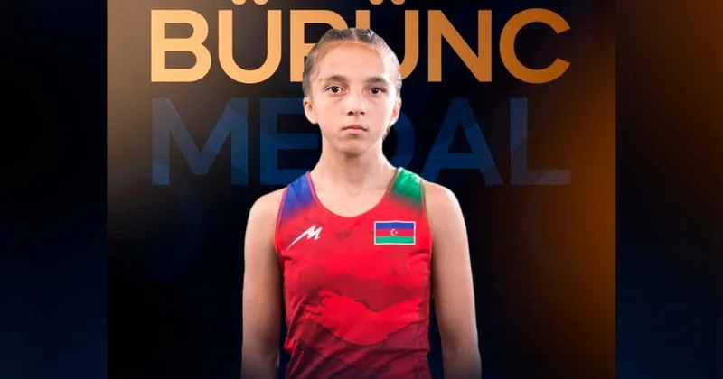 Nəzrin bürünc medal qazandı