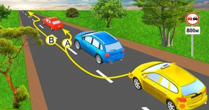 Sürücü burada ötmə edə bilər? CAVAB VER, HƏDİYYƏ QAZAN